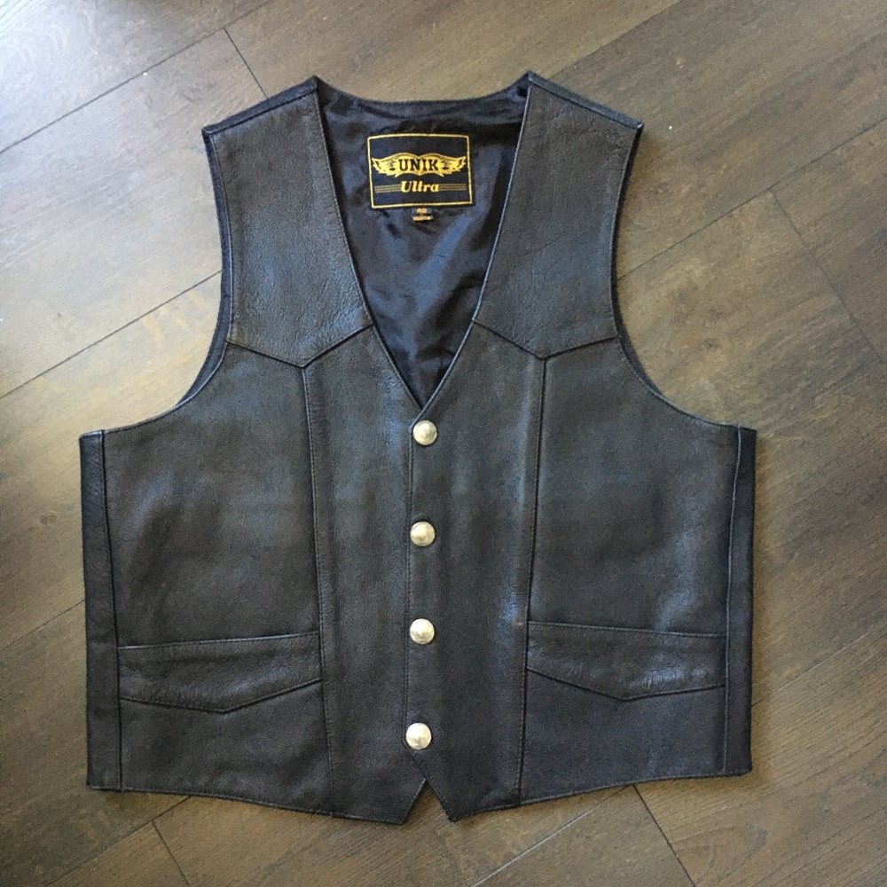 Leather Vest